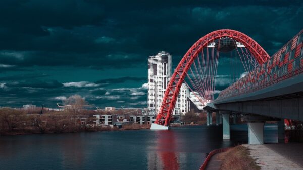 scenic bridge, red bridge, water-1389841.jpg